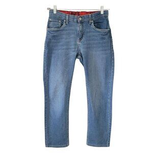 Levis Denim Jeans Juniors Size 18R W29 X L31 Blue Adjustable Elastic Waistband
